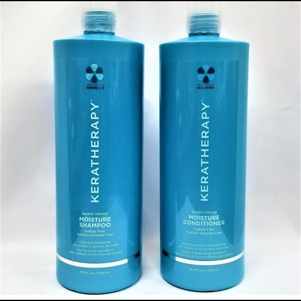 NEW-Keratherapy Keratin Infused LITER DUO